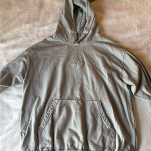 Ghost Light Gray Men's Hoodie